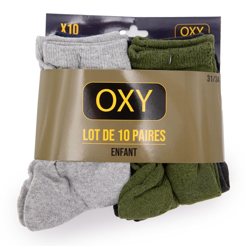 Pack de 10 chaussettes garcon libero Enfant OXY