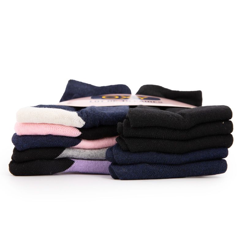 Pack de 10 chaussettes fille lorella Enfant OXY