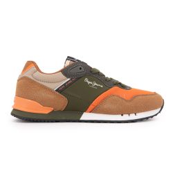 Basket london park b 860dark stone beige pbs40006 t33/39 Enfant PEPE JEANS