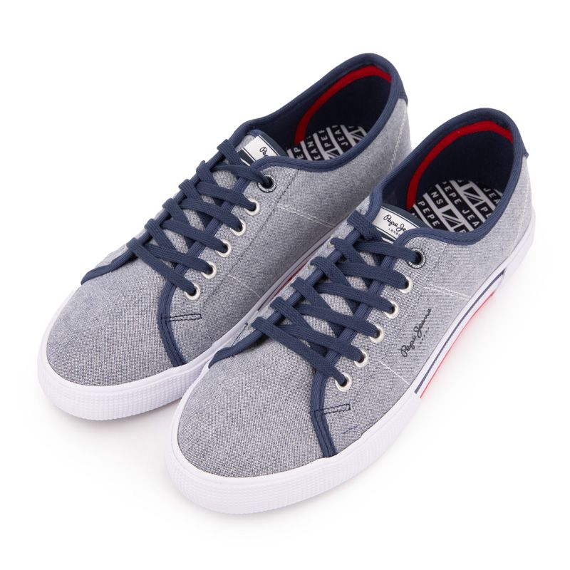 Basket brady 800white pms30816 t40-46 Homme PEPE JEANS