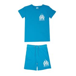 Ensemble enfant tee shirt/short blanc om Enfant OM