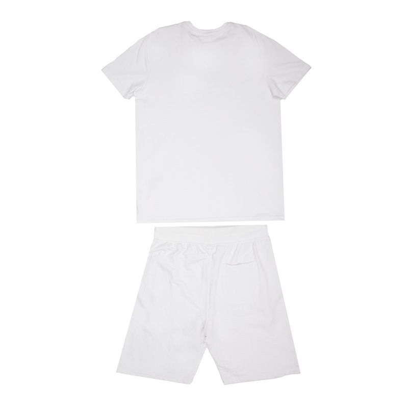 Ensemble tee shirt/short bleu om Homme OM