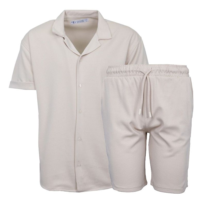 Ensemble chemise/short white dove Homme PANAME BROTHERS
