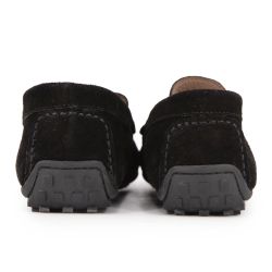 Mocassin velour noirsa-178 t41/46 Homme PIERRE CARDIN