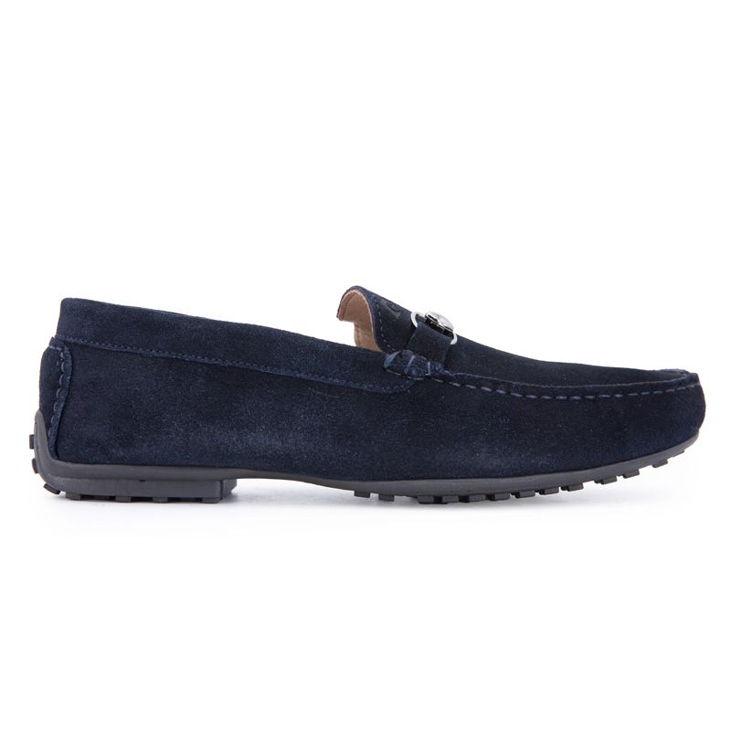 Mocassin velour noirsa-178 t41/46 Homme PIERRE CARDIN