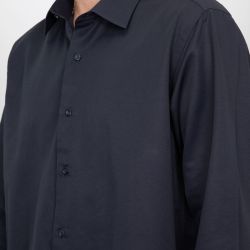 Chemise unie coton bordeaux poly bill00 Homme BILL TORNADE