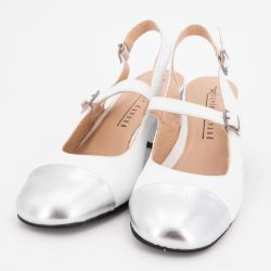 Escarpin nappa platine/nappa beige f 512 t36/41 Femme XAVIER DANAUD Escarpin nappa platine/nappa beige f 512 t36/41 Femme XAVIER DANAUD