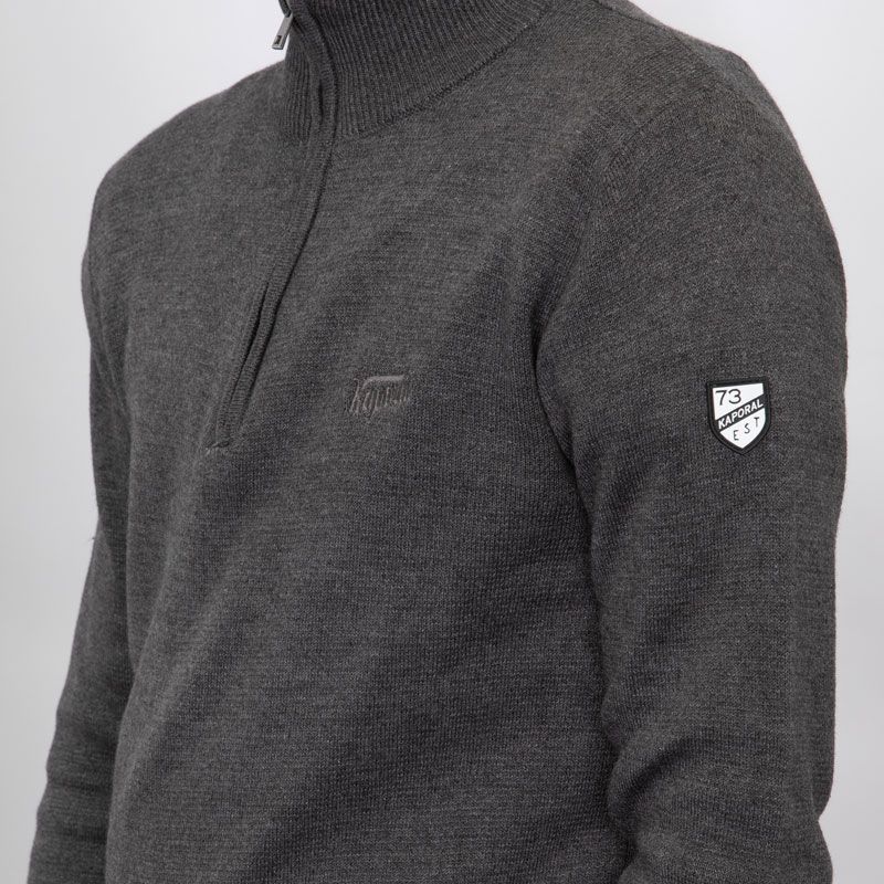 Pull demi zip turano Homme KAPORAL
