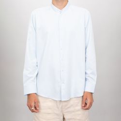 Chemise blanche uni col mao bill200 Homme BILL TORNADE
