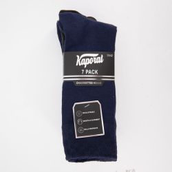 Lot de 7 paires de chaussettes tissees jeriel Homme KAPORAL