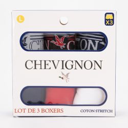 Lot de 3 boxers ayden Homme CHEVIGNON