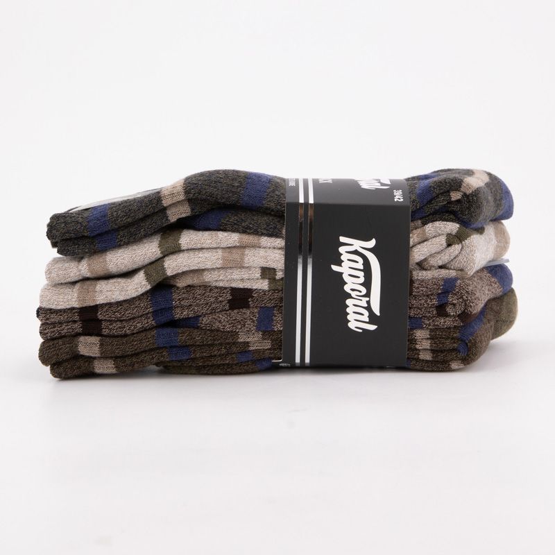 Lot de 4 paires de chaussettes de sport jacquelin Homme KAPORAL