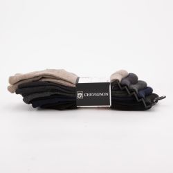 Lot de 5 paires de chaussettes chemsy Homme CHEVIGNON