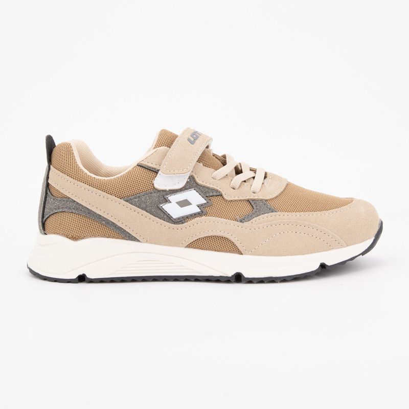 Basket beige/kaki forio t28/35 Enfant LOTTO