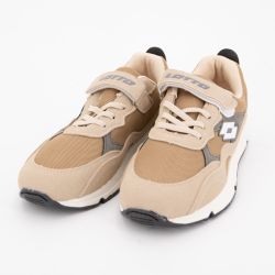 Basket beige/kaki forio t28/35 Enfant LOTTO