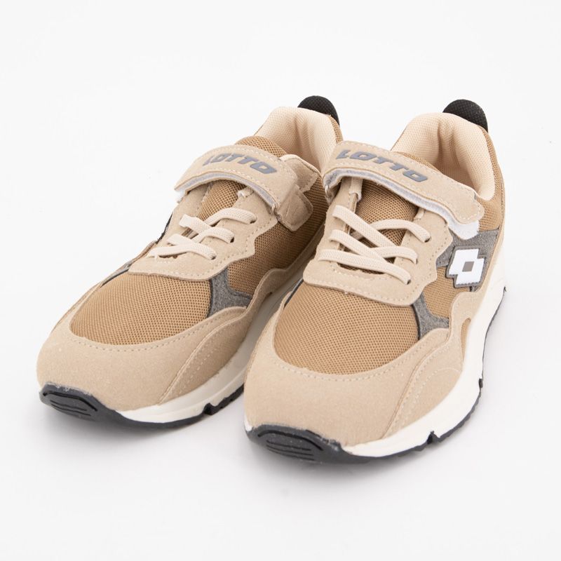 Basket beige/kaki forio t28/35 Enfant LOTTO