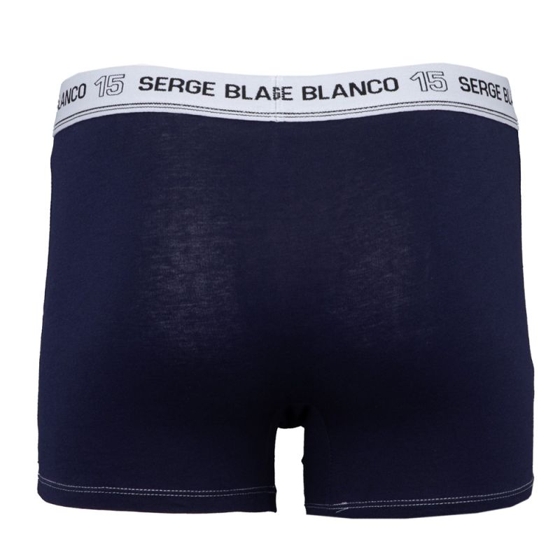 Boxer coton elasthane ser/1/bc/cla/ass5 Homme SERGE BLANCO Boxer coton elasthane ser/1/bc/cla/ass5 Homme SERGE BLANCO