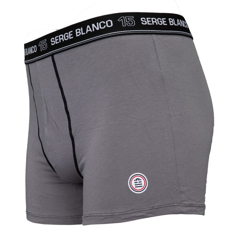 Boxer coton elasthane ser/1/bc/cla/ass5 Homme SERGE BLANCO