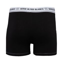 Boxer coton elasthane ser/1/bc/cla/ass5 Homme SERGE BLANCO