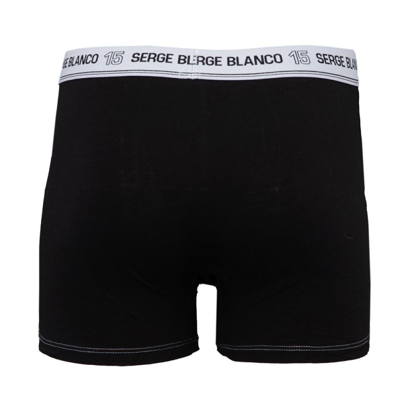 Boxer coton elasthane ser/1/bc/cla/ass5 Homme SERGE BLANCO