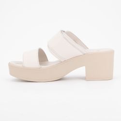 Sandale a talon blanche en cuir tessa t35/42 Femme SCHOLL Sandale a talon blanche en cuir tessa t35/42 Femme SCHOLL