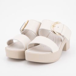 Sandale a talon blanche en cuir tessa t35/42 Femme SCHOLL Sandale a talon blanche en cuir tessa t35/42 Femme SCHOLL