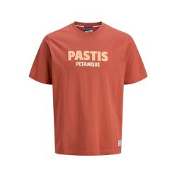 Tee shirt joramalfi blue jasper 12283941 4358 Homme JACK & JONES