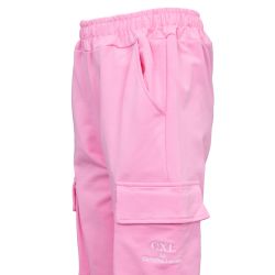 ENSEMBLE JOGGING FILLE GRIS ROSE HIVERCL194 4/14 ANS