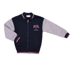 Ensemble jogging garcon gris et bleu marine hivere65 4/14 ans Garçon CXL BY CHRISTIAN LACROIX