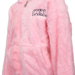 Veste polaire fille gris rose blanc hiverz105 4/14 ans Fille CXL BY CHRISTIAN LACROIX
