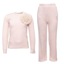 Ensemble maille rose beige bleu perm cl178 4/14 ans Enfant CXL BY CHRISTIAN LACROIX