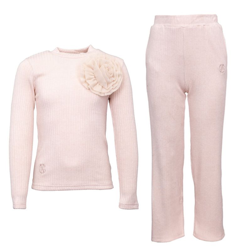 Ensemble maille rose beige bleu perm cl178 4/14 ans Enfant CXL BY CHRISTIAN LACROIX
