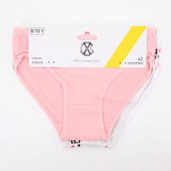 Lot de culotte x 3 sf04 4/14 ans Fille CXL BY CHRISTIAN LACROIX