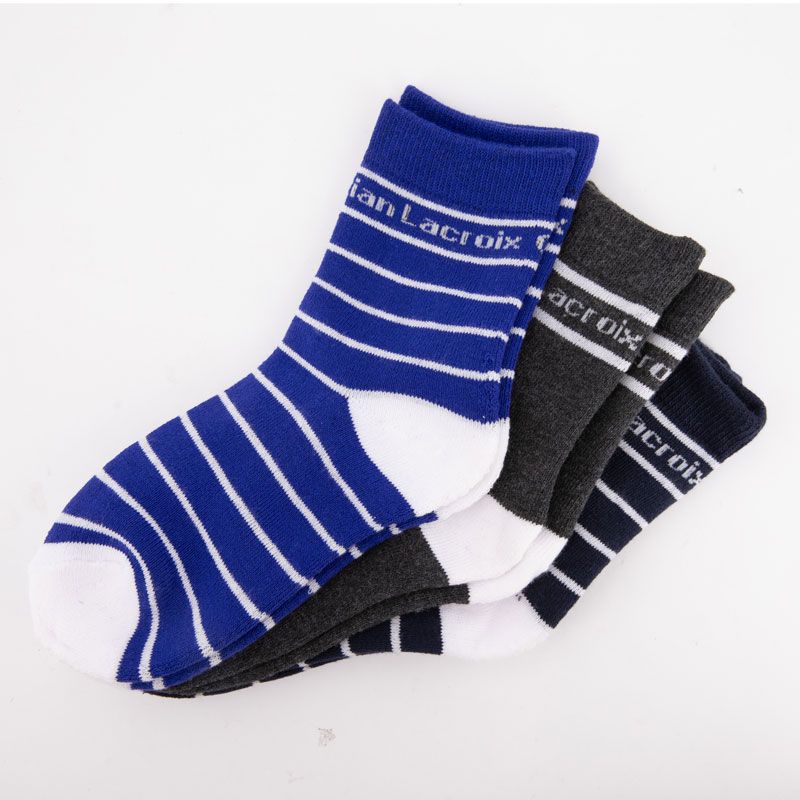 Lot de 3 paires de chaussettes ch01 boy t 15/35 Enfant CXL BY CHRISTIAN LACROIX