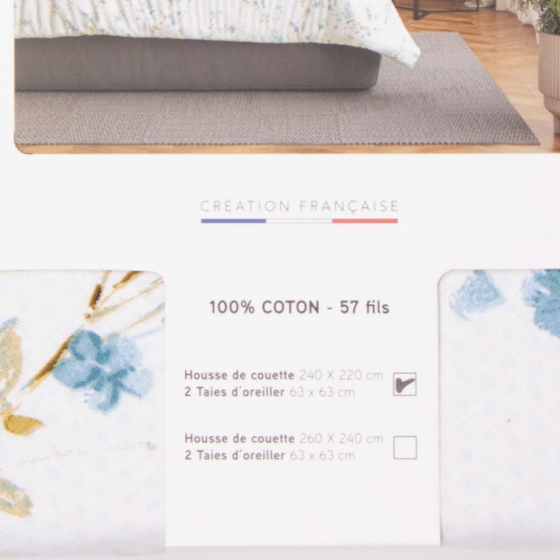 Parure de lit lilou 220x240 Mixte PASSION D ELLY