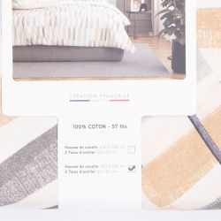 Parure de lit esteban 240x260 Mixte PASSION D ELLY