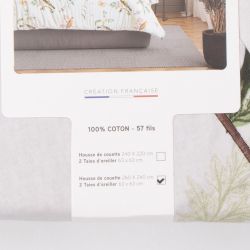 Parure de lit clarisse 240x260 Mixte PASSION D ELLY