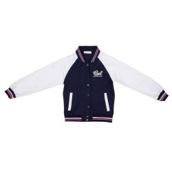 Veste teddy fille marine rose perm cl198 4/14 ans Enfant CXL BY CHRISTIAN LACROIX