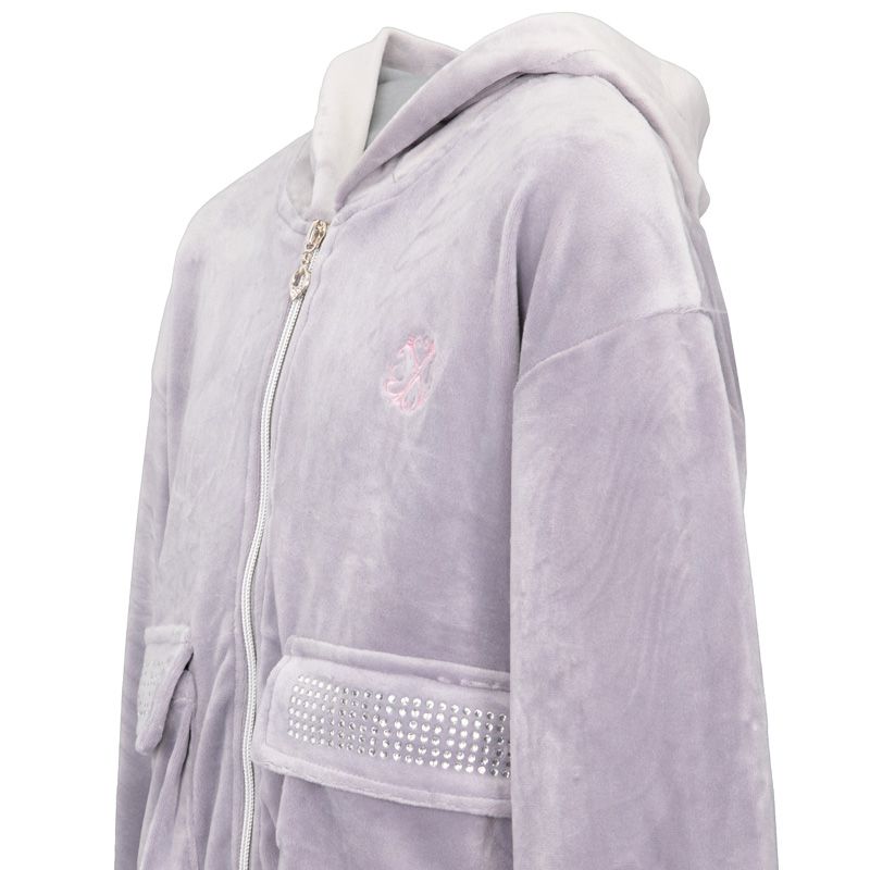 Ensemble velour marine rose gris hivercl174 4/14 ans Enfant CXL BY CHRISTIAN LACROIX