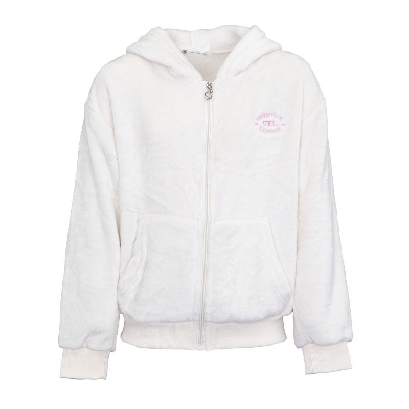 Veste polaire fille blanc rose hivercl182 4/14 ans Fille CXL BY CHRISTIAN LACROIX