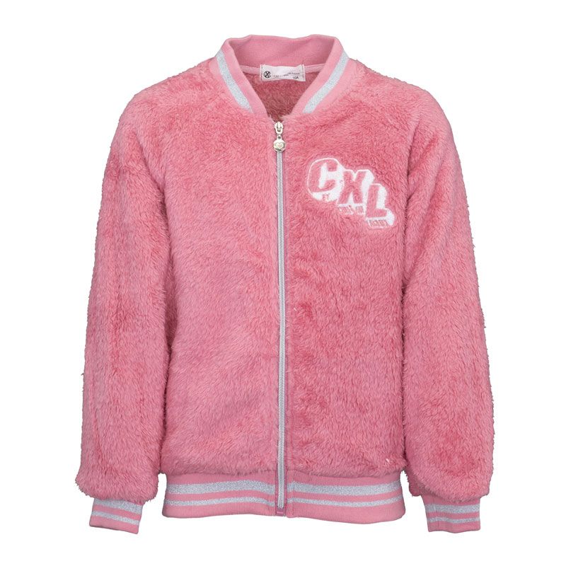 Veste polaire fille rose blanc hiver cl161 4/14 ans Fille CXL BY CHRISTIAN LACROIX