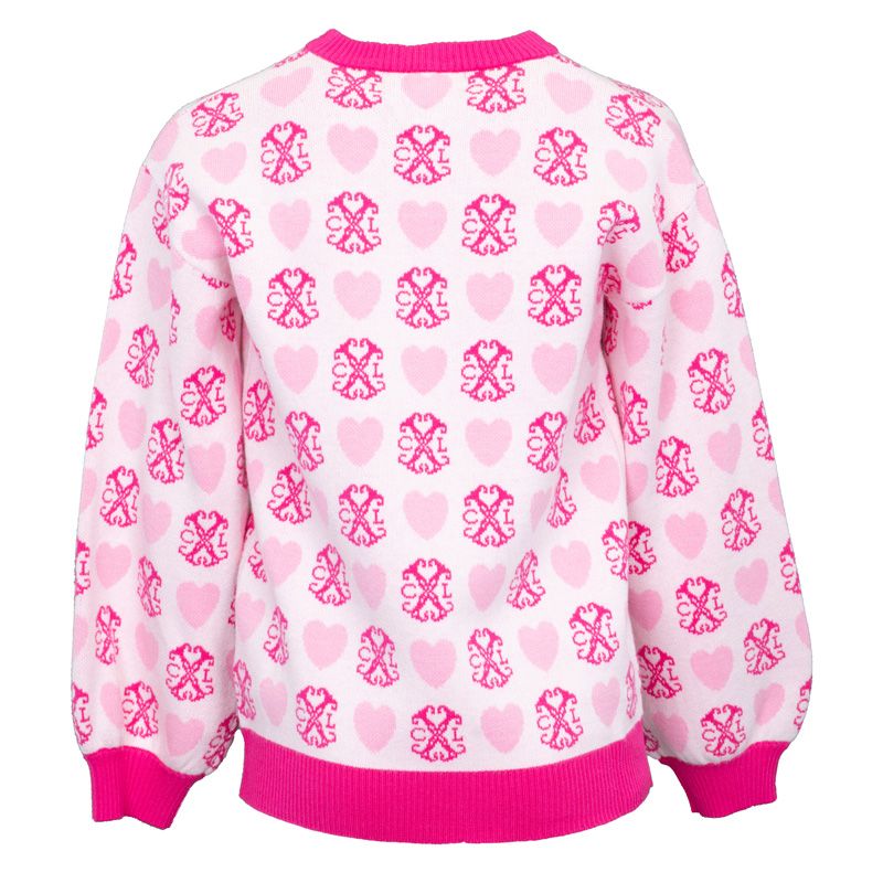 Pull fille gris rose hivercxl11 4/14 ans Fille CXL BY CHRISTIAN LACROIX