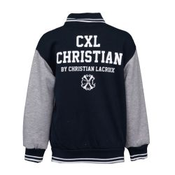 Ensemble jogging garcongris et bleu marine hiver e66 4/14 ans Garçon CXL BY CHRISTIAN LACROIX