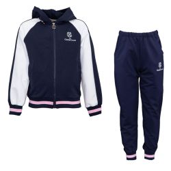 Ensemble jogging fille marine rose permcl193 4/14 ans Enfant CXL BY CHRISTIAN LACROIX Ensemble jogging fille marine rose permcl193 4/14 ans Enfant CXL BY CHRISTIAN LACROIX