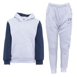 Ensemble jogging garcon gris hiver e09 4/14 ans Garçon CXL BY CHRISTIAN LACROIX