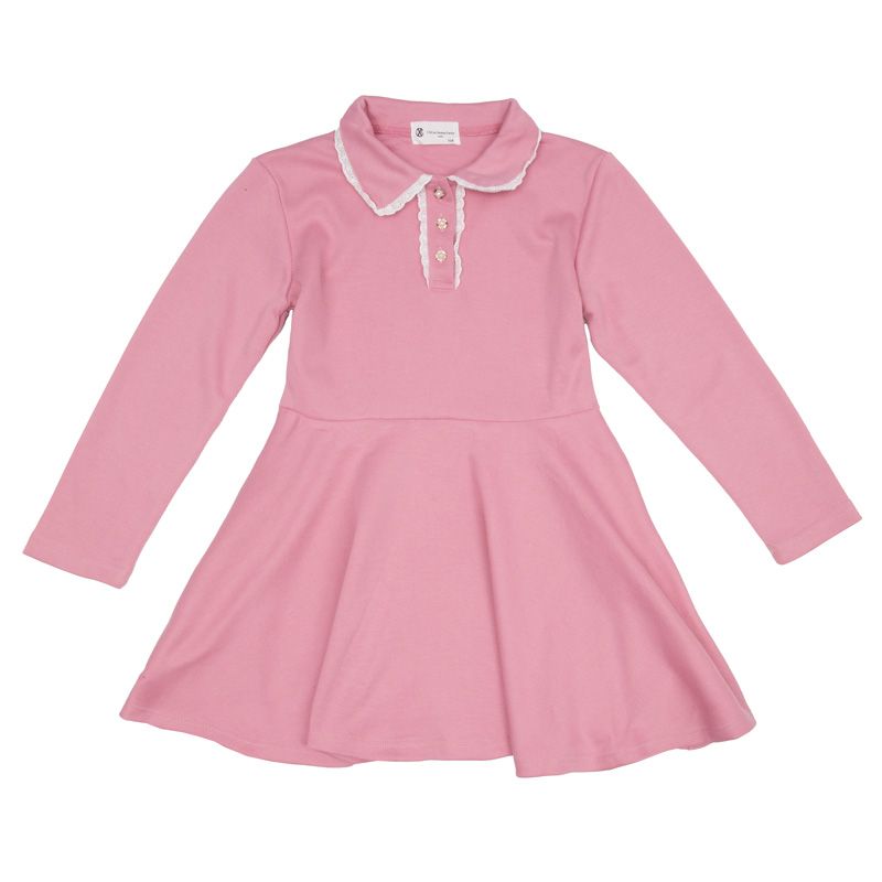 Robe fille marine rose permcl124 4/14 ans Enfant CXL BY CHRISTIAN LACROIX