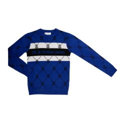 Pull garcon bleu hivercxl16 4/14 ans Garçon CXL BY CHRISTIAN LACROIX
