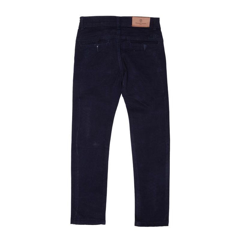 Pantalon toile garcon marron permj05 biege 4/14 ans Enfant CXL BY CHRISTIAN LACROIX