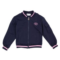 Ensemble blouson "sweat" jupe marine rose perm cl199 4/14 ans Enfant CXL BY CHRISTIAN LACROIX