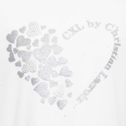 Tee shirt ml fille rose blanccl52 4/14 ans Enfant CXL BY CHRISTIAN LACROIX